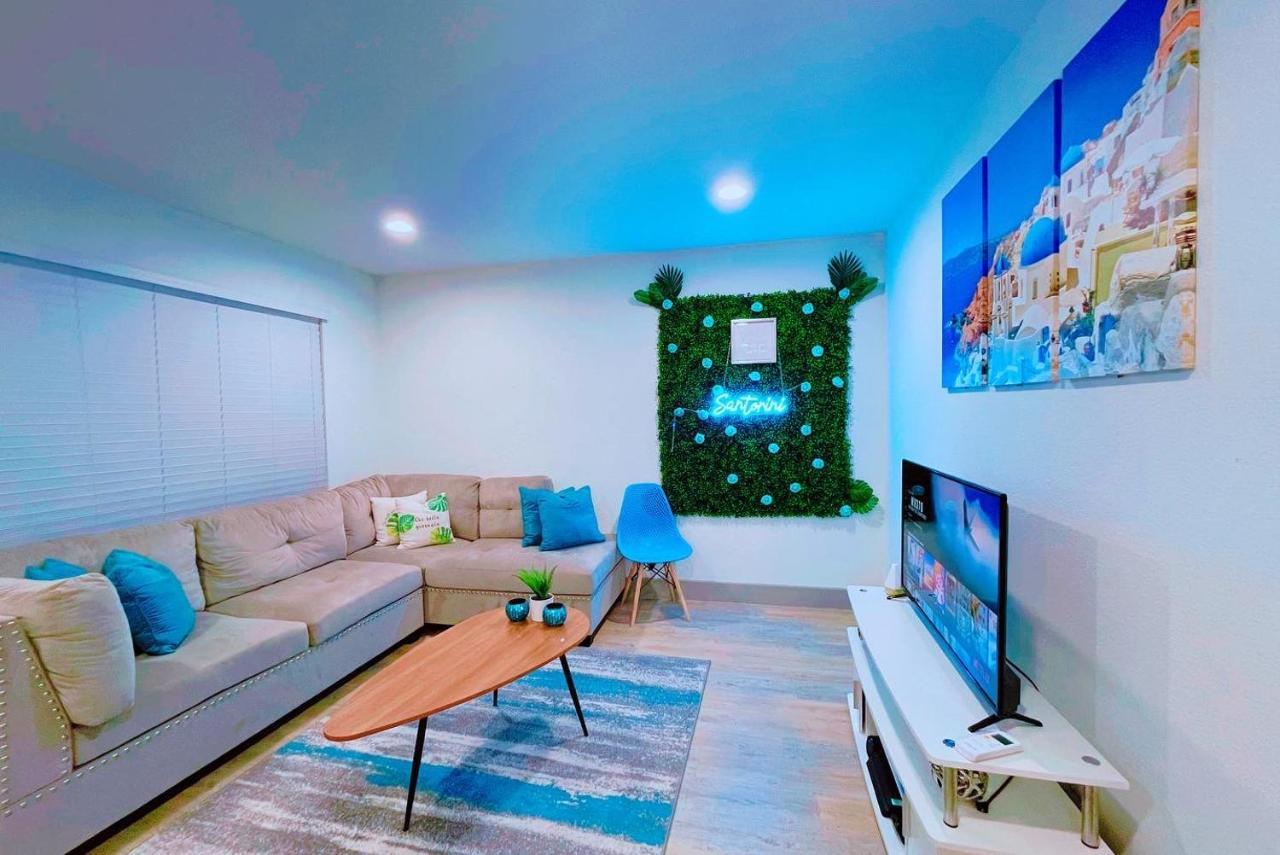 Modern Santorini Suite Houston Nrg Tmc Luxurious Walkable Esterno foto