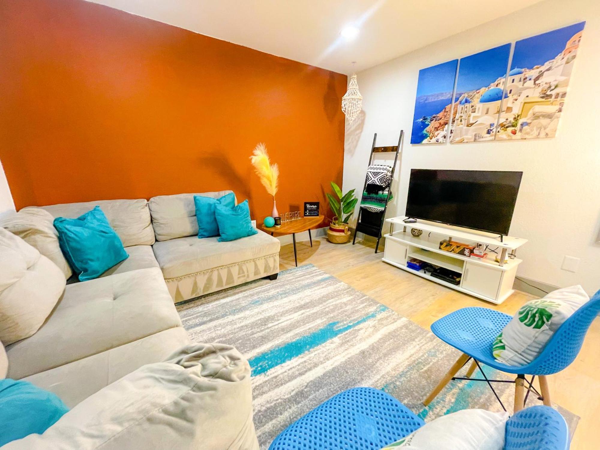 Modern Santorini Suite Houston Nrg Tmc Luxurious Walkable Esterno foto